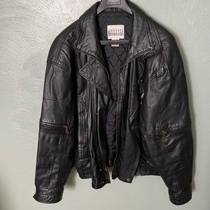 LEATHER JACKET XL